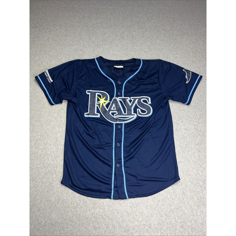 MLB Tampa Bay Rays Blake Snell #4‎ Matchup Jersey Mens Medium Blue